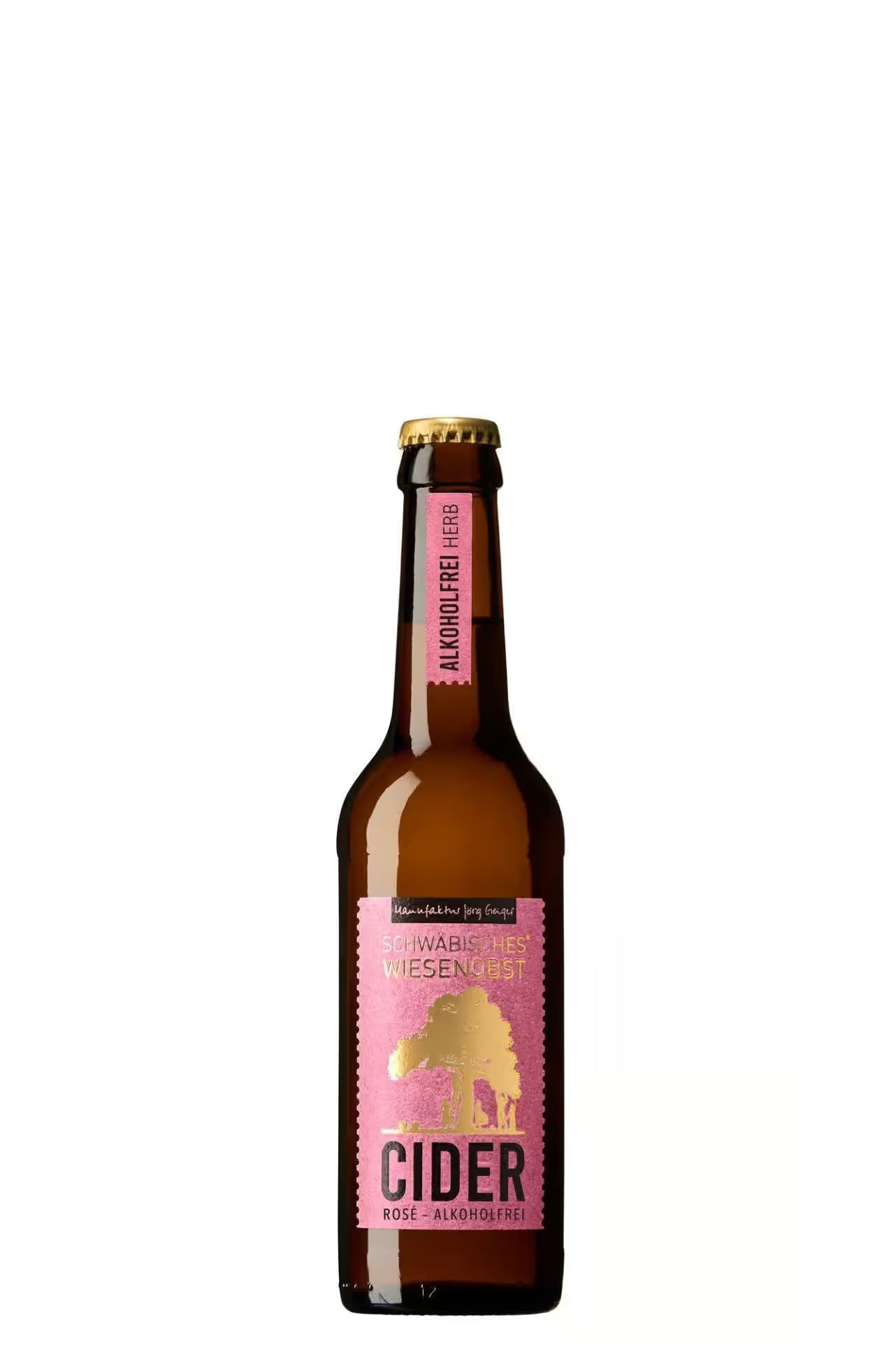 Wiesenobst Cider Rosé - Alkoholfrei (0,33l)